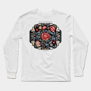 William Morris "Artisanal Floral Harmony" Long Sleeve T-Shirt